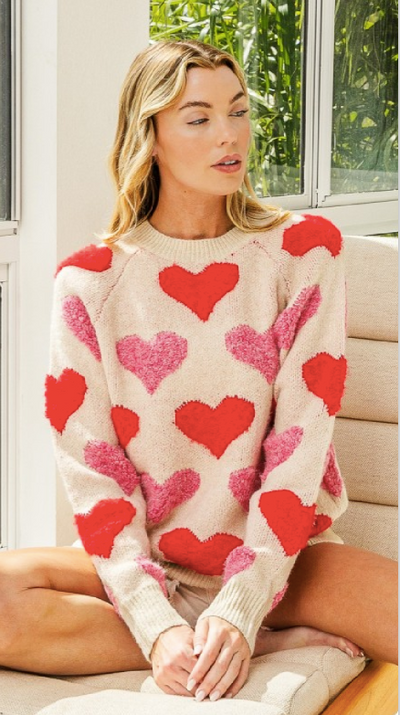 Be Still My Heart Sweater