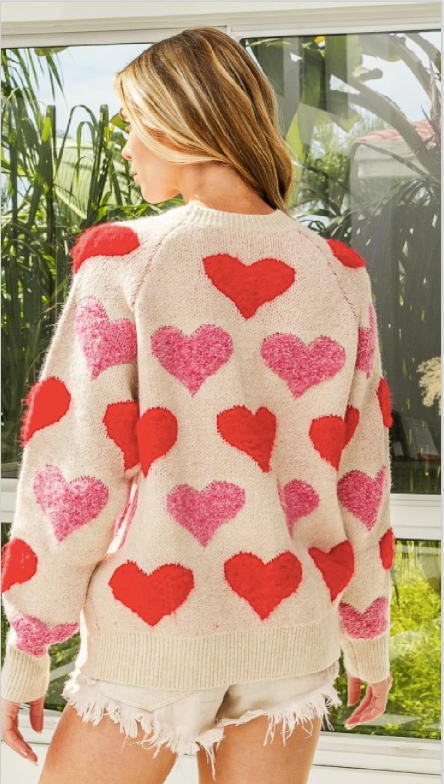 Be Still My Heart Sweater