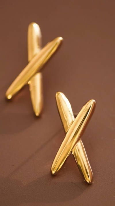X Marks The Spot Earrings