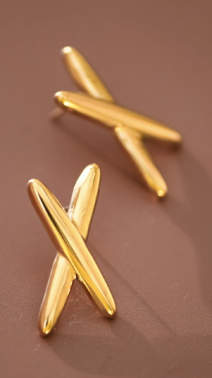 X Marks The Spot Earrings