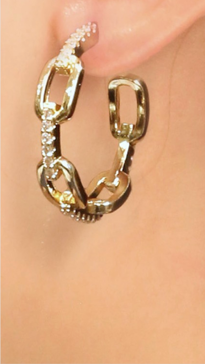 Let Me Introduce You Earrings - Gold