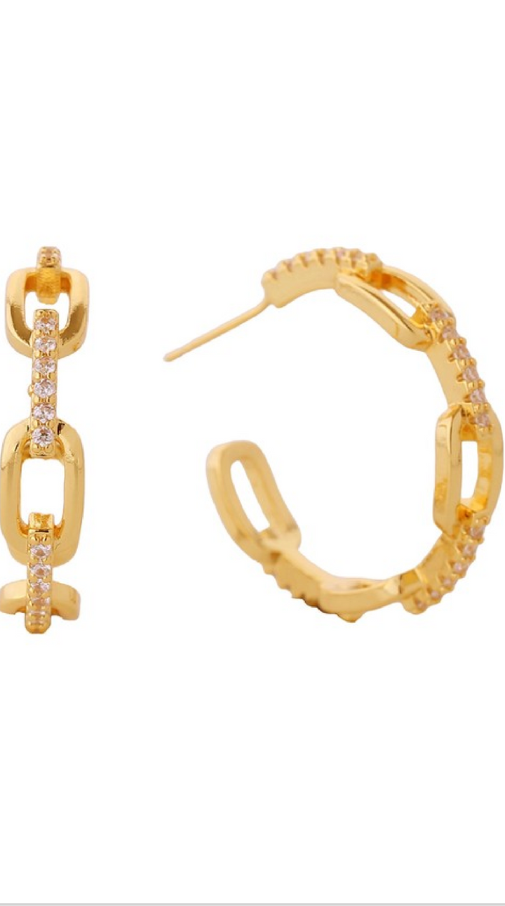 Let Me Introduce You Earrings - Gold