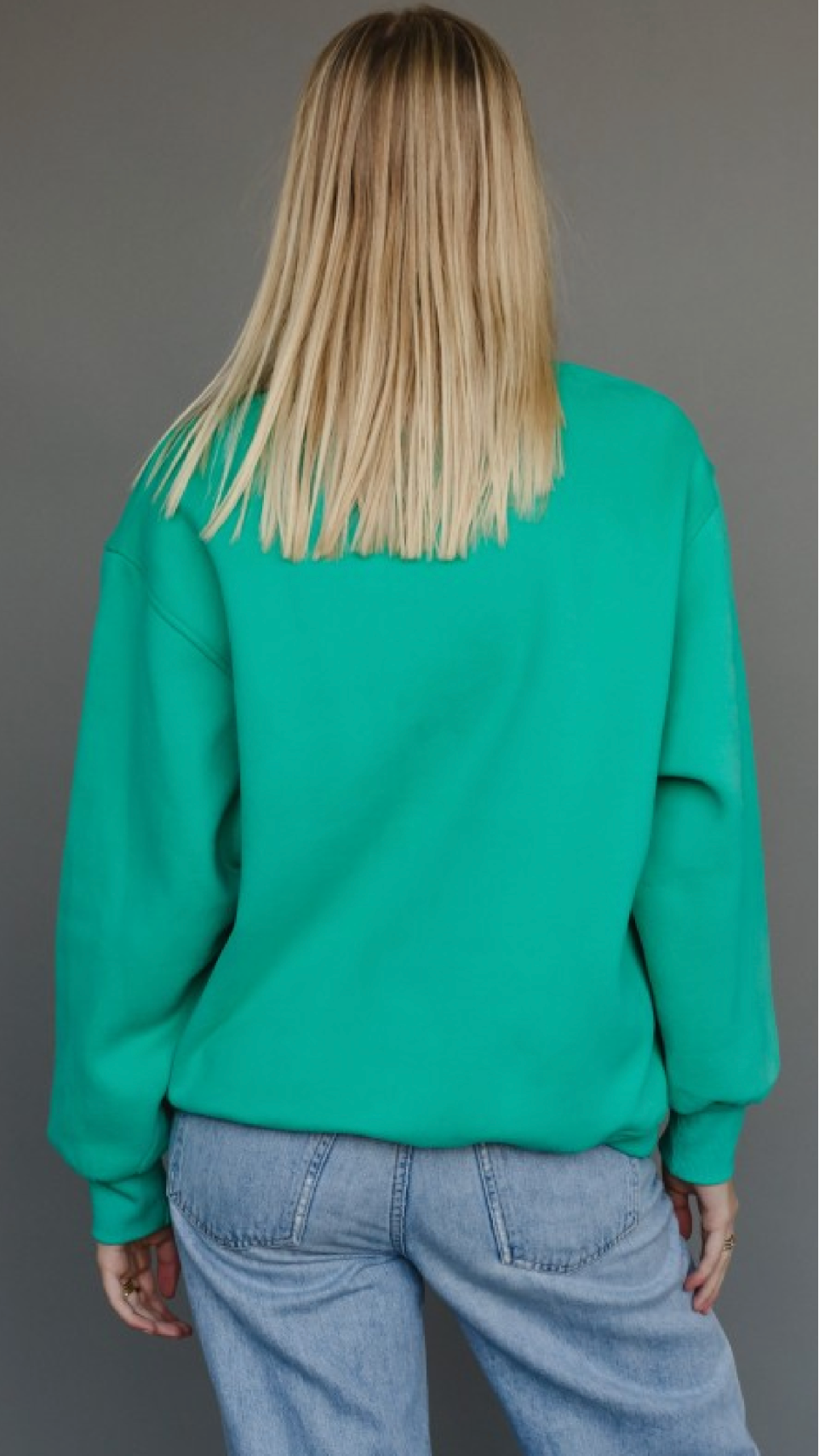 Merry & Bright Green Sweatshirt