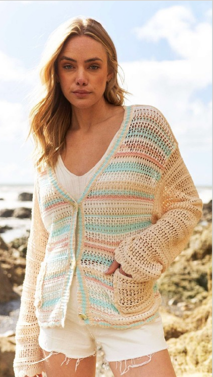 Collecting Seashells Cardigan