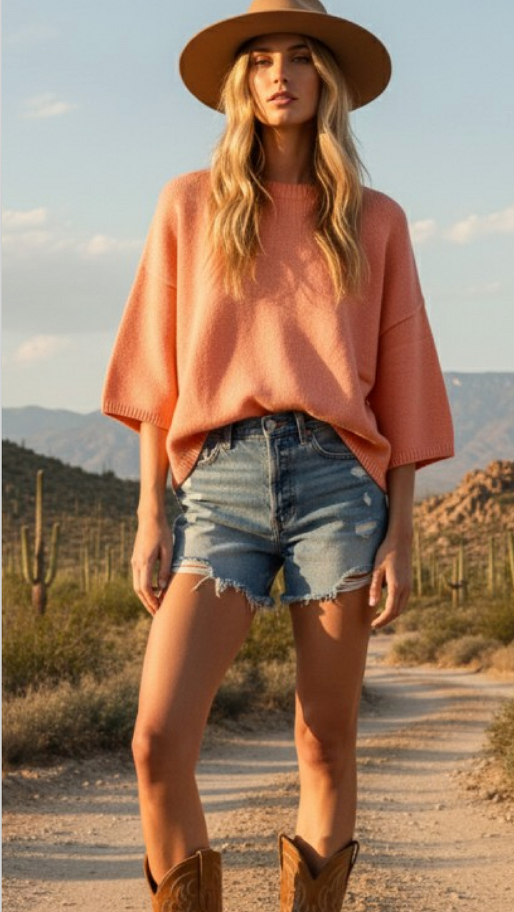 Grand Canyon Top - Peach