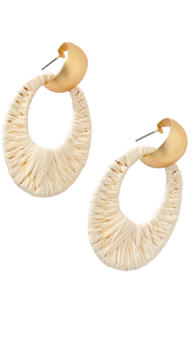 Fainted Over These Earrings - Ivory - Piper and Hollow Boutique