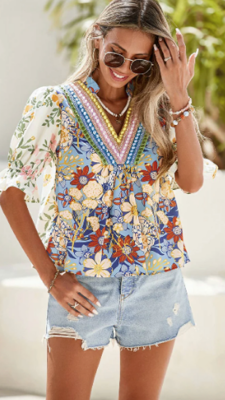 Spring Boho Top