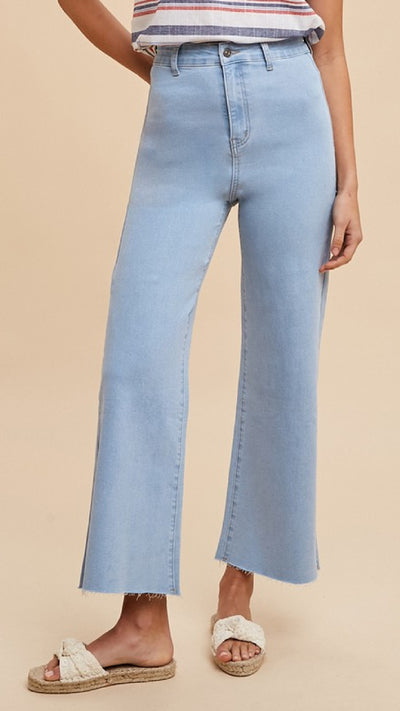 Smooth Talker Jean - Light Blue Wash - Piper and Hollow Boutique