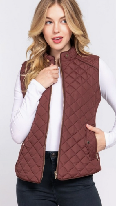 Harvest Time Vest - Wine