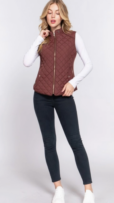 Harvest Time Vest - Wine