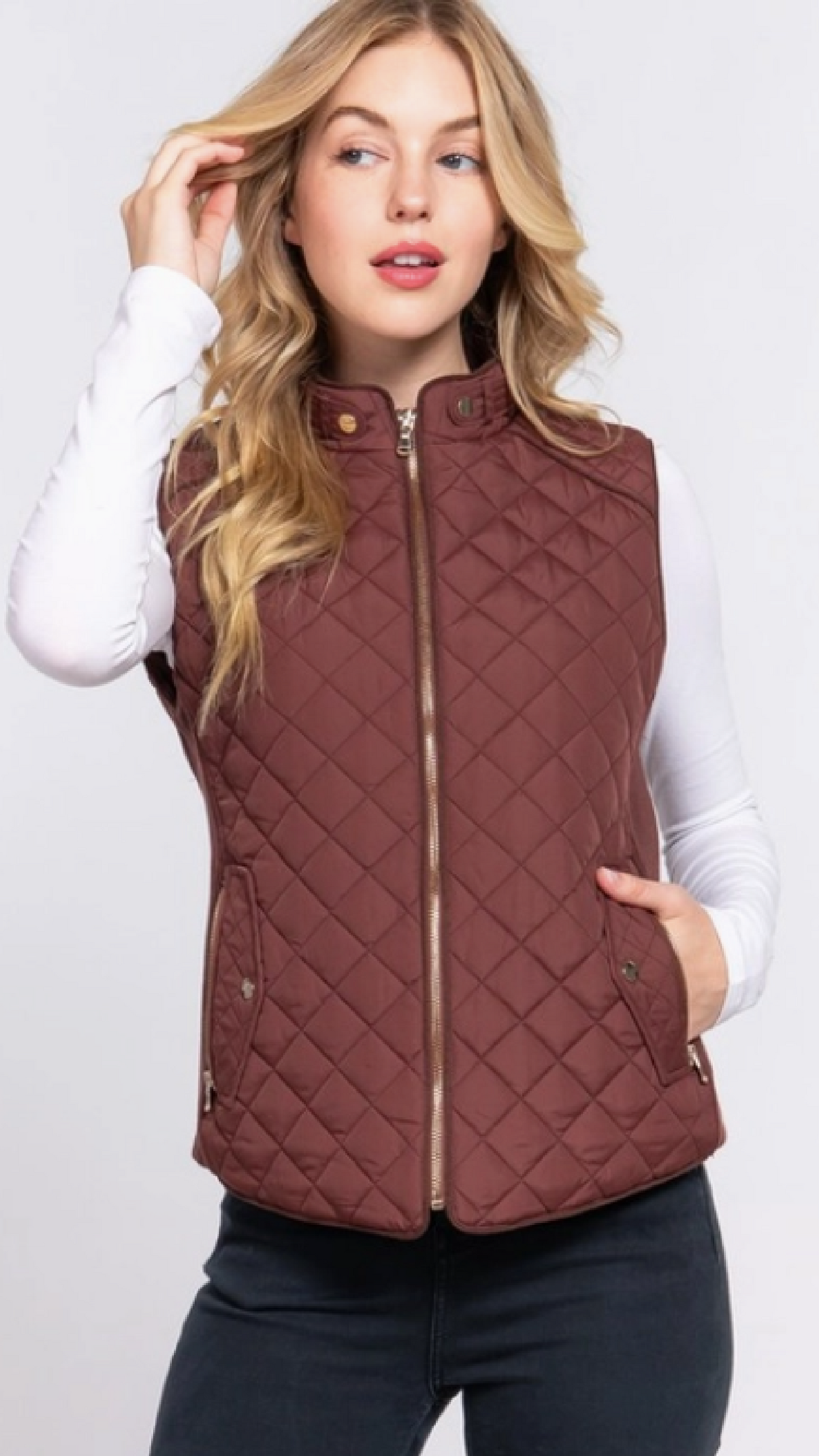 Harvest Time Vest - Wine