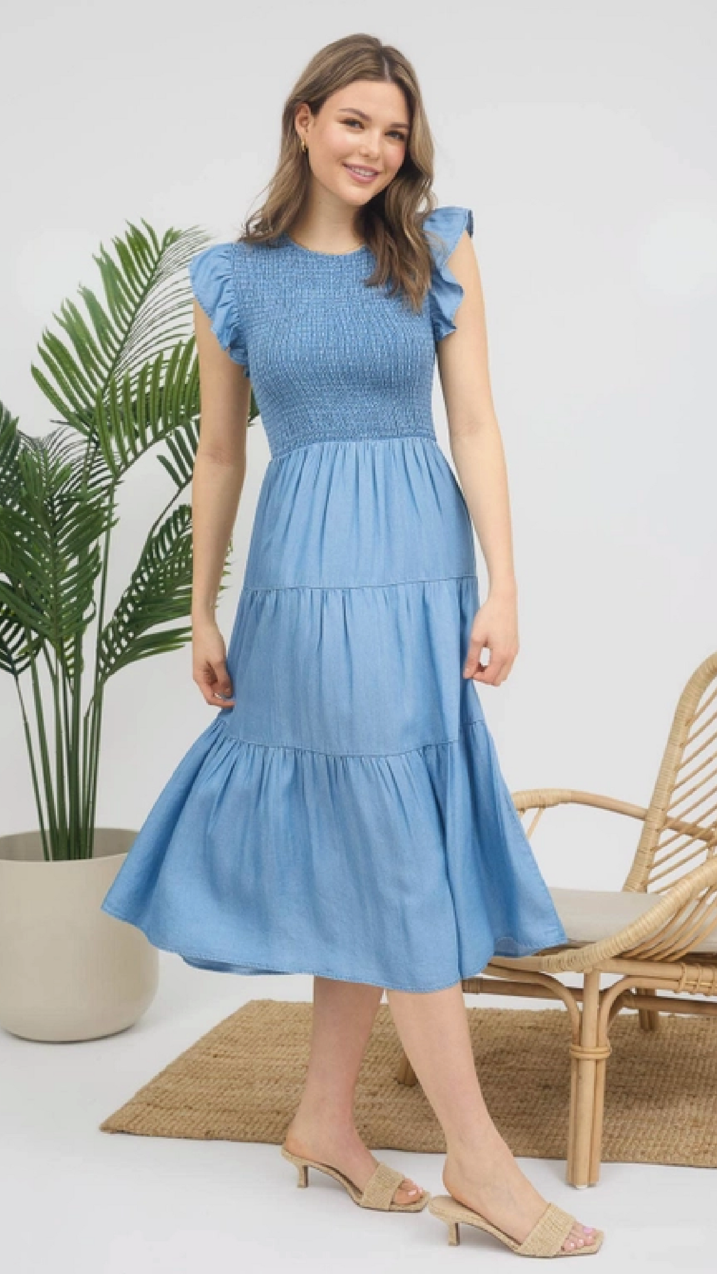 Chambray All Day Dress