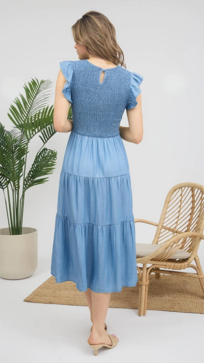 Chambray All Day Dress