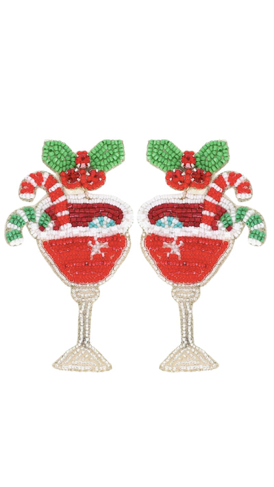 Holiday Cocktail Earrings - Piper and Hollow Boutique