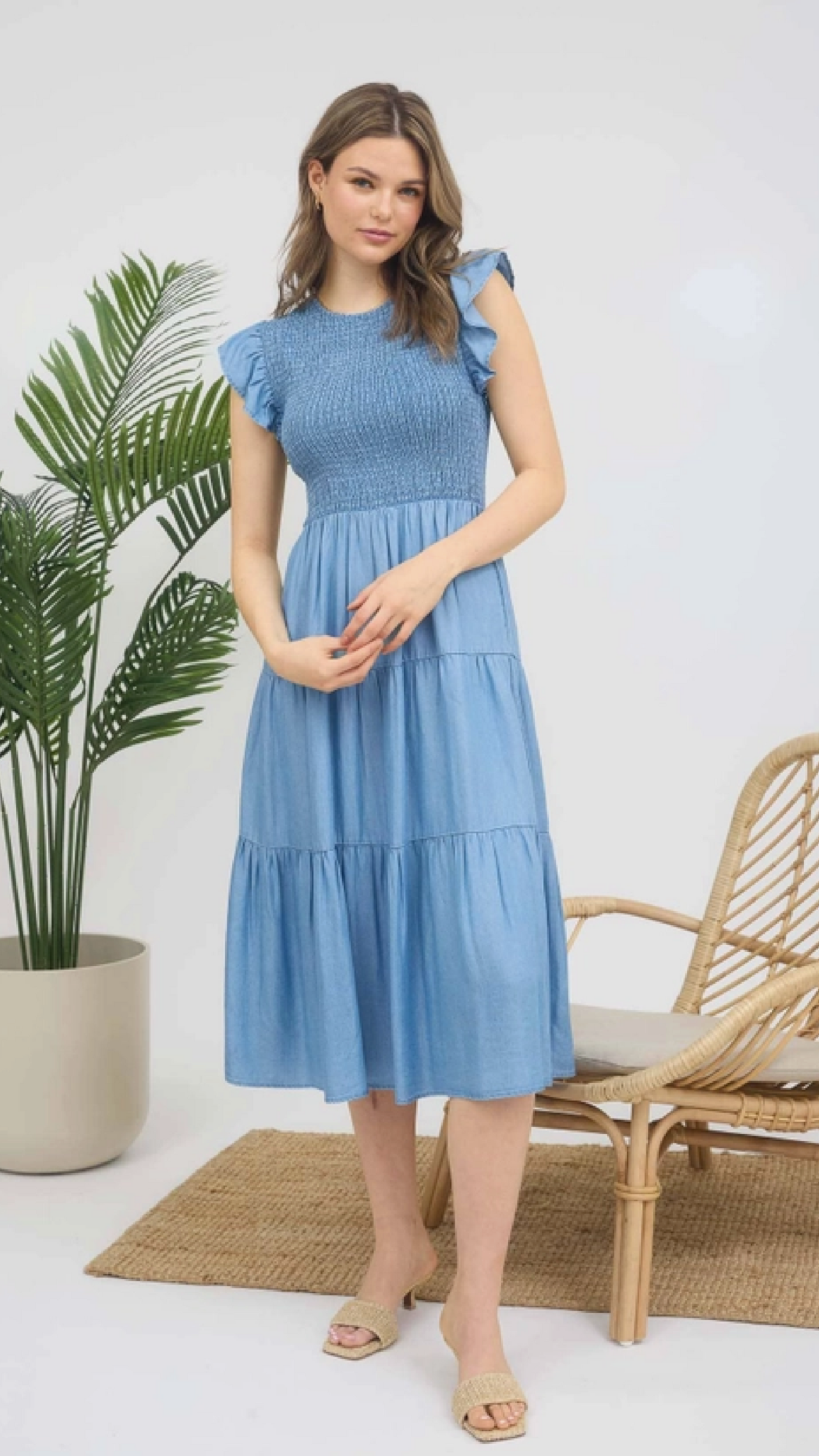 Chambray All Day Dress