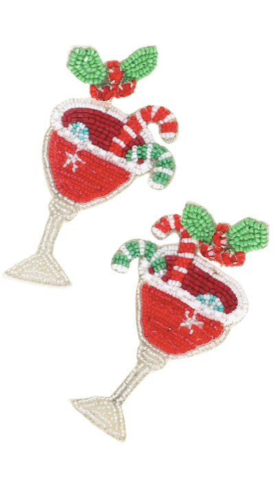 Holiday Cocktail Earrings - Piper and Hollow Boutique