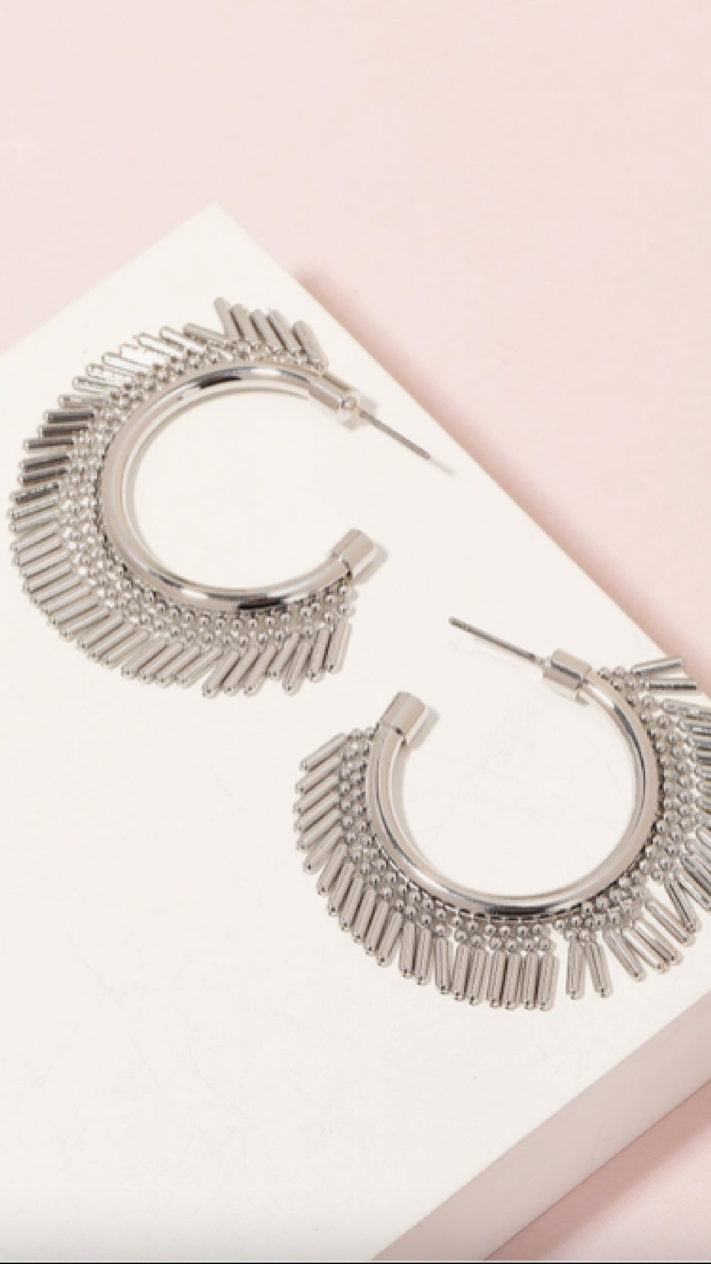 Hey You Earrings - Silver