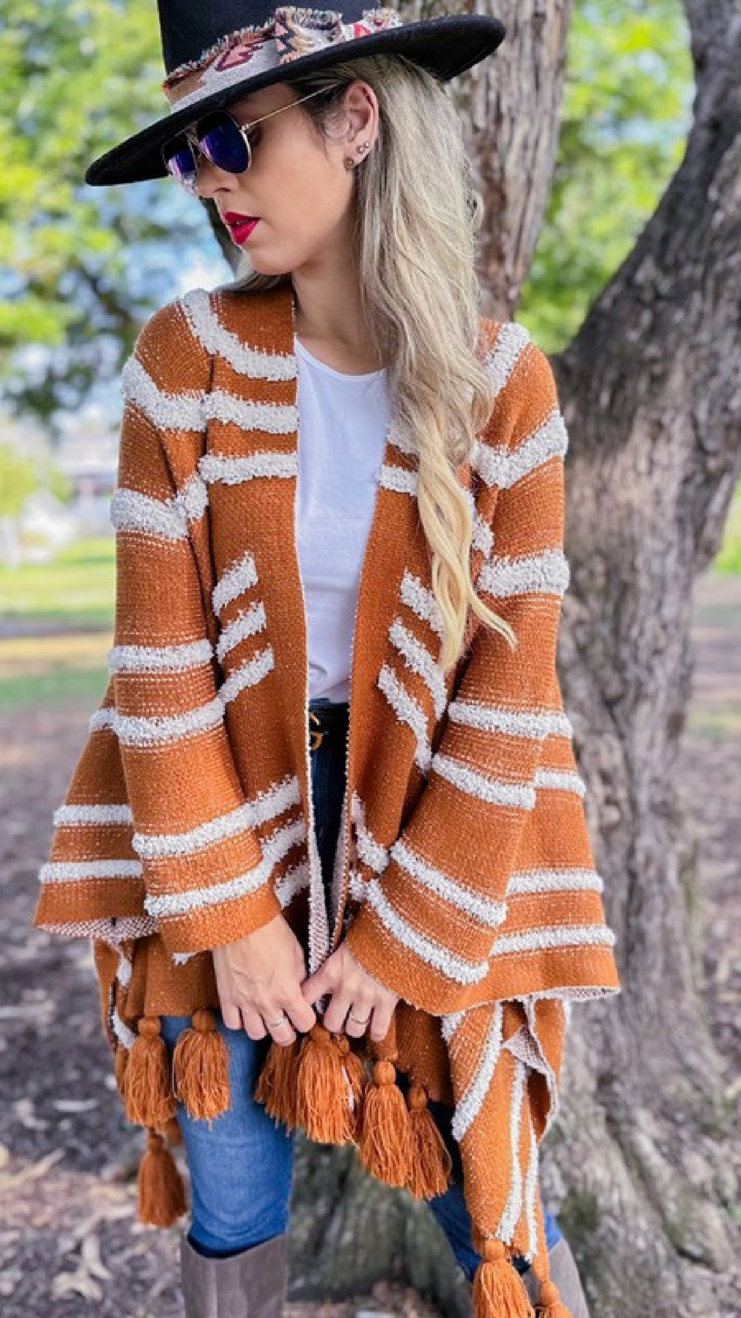 Thankful Poncho - Piper and Hollow Boutique