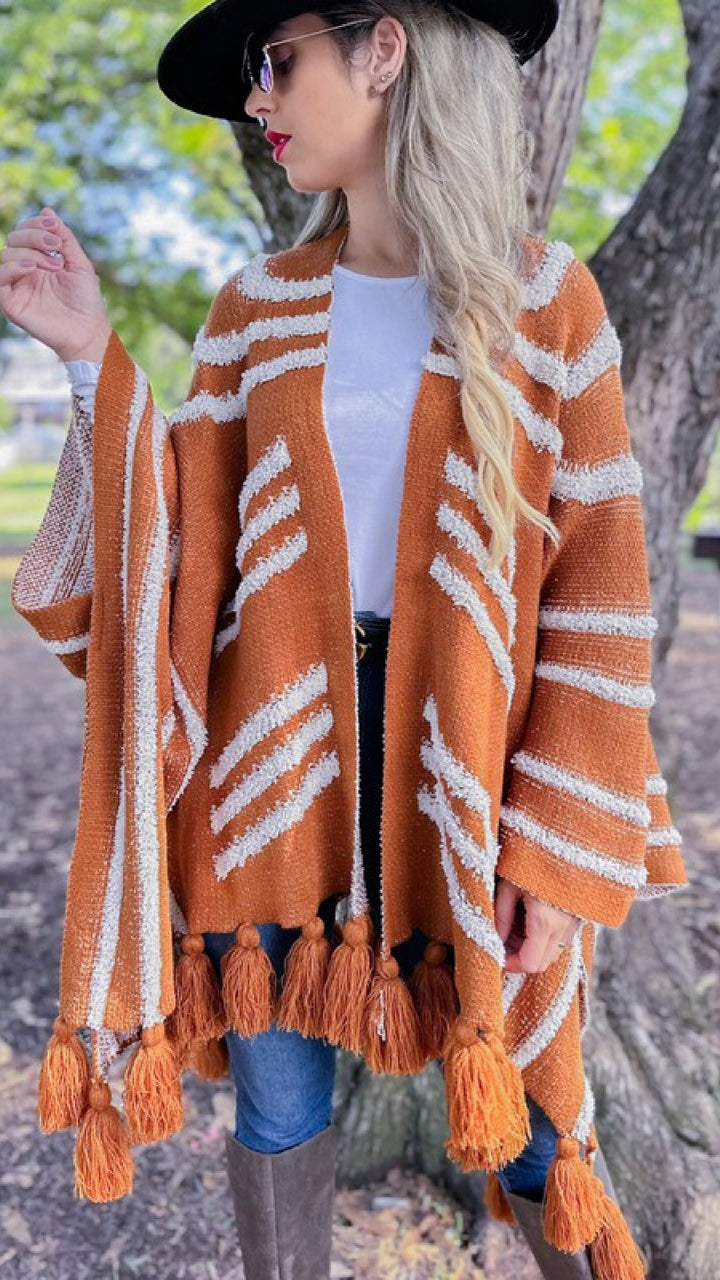 Thankful Poncho - Piper and Hollow Boutique