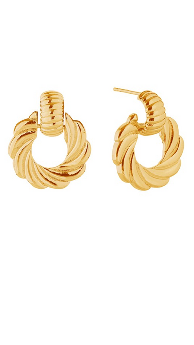 Ready For The Stage Earrings - Gold - Piper and Hollow Boutique