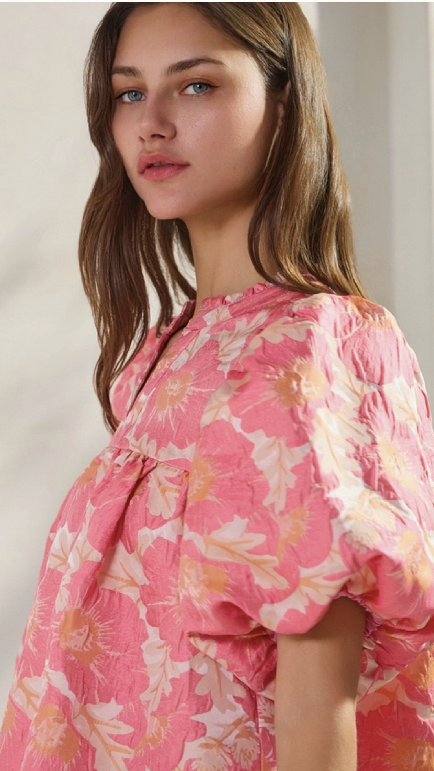 Floral Babydoll Top