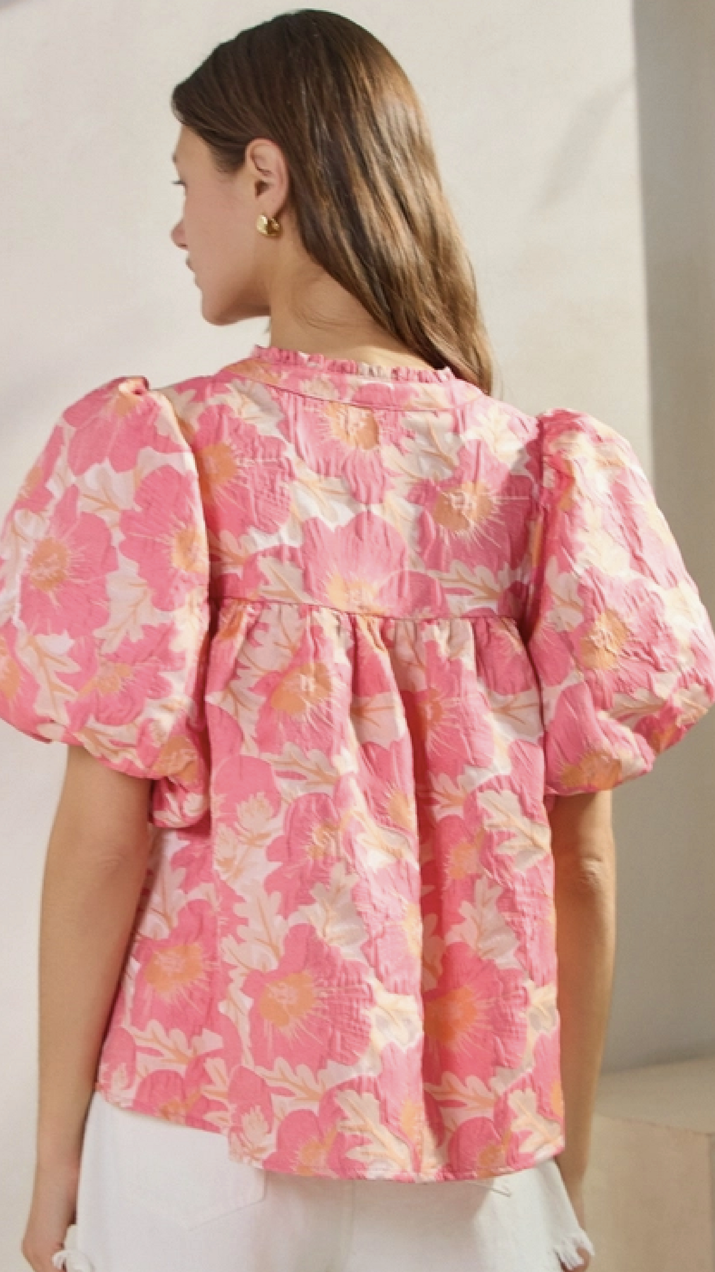 Floral Babydoll Top