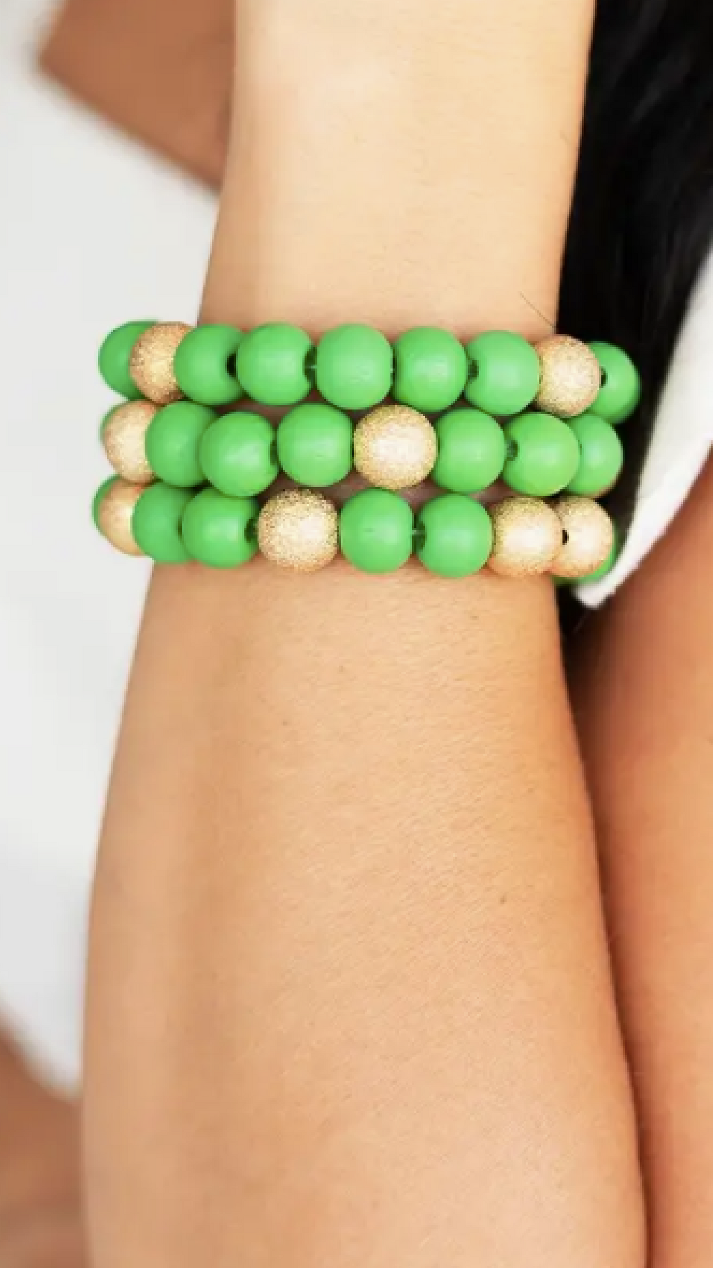Someplace Tropical Bracelet - Green - Piper and Hollow Boutique