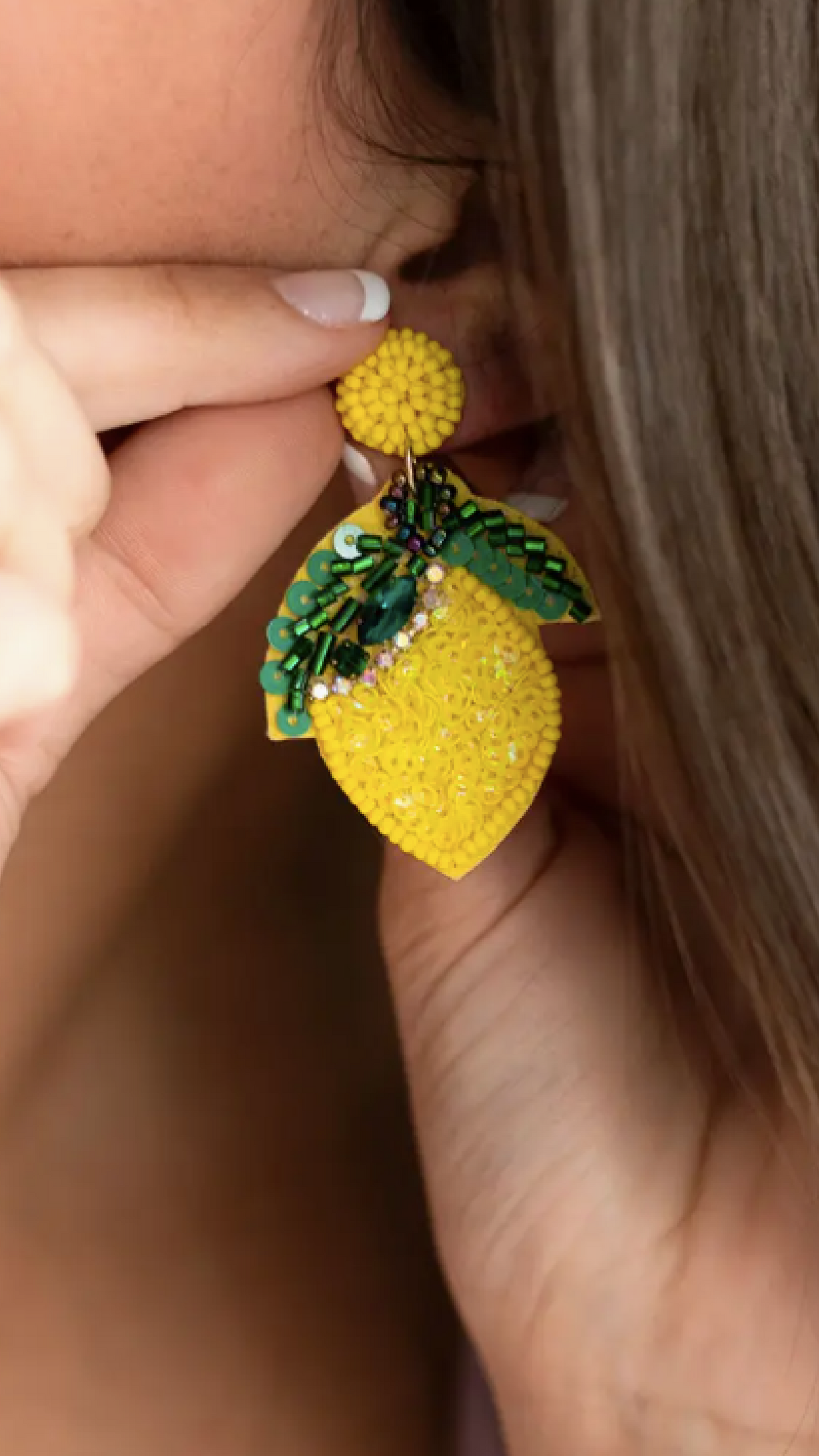 Lemon Earrings - Piper and Hollow Boutique