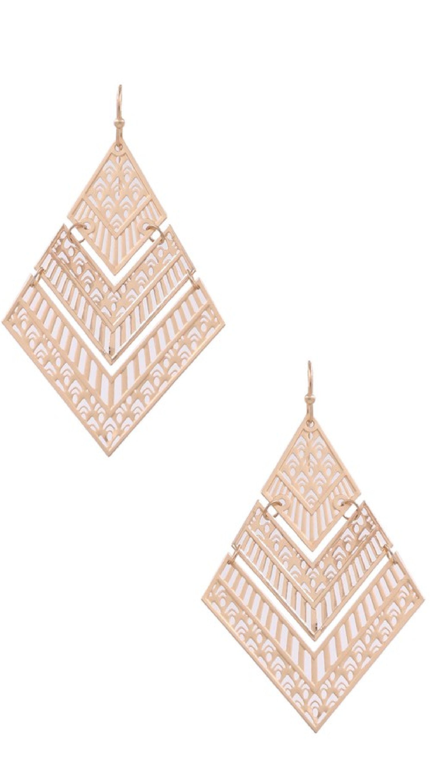 Look At Me Now Earrings - Gold - Piper and Hollow Boutique
