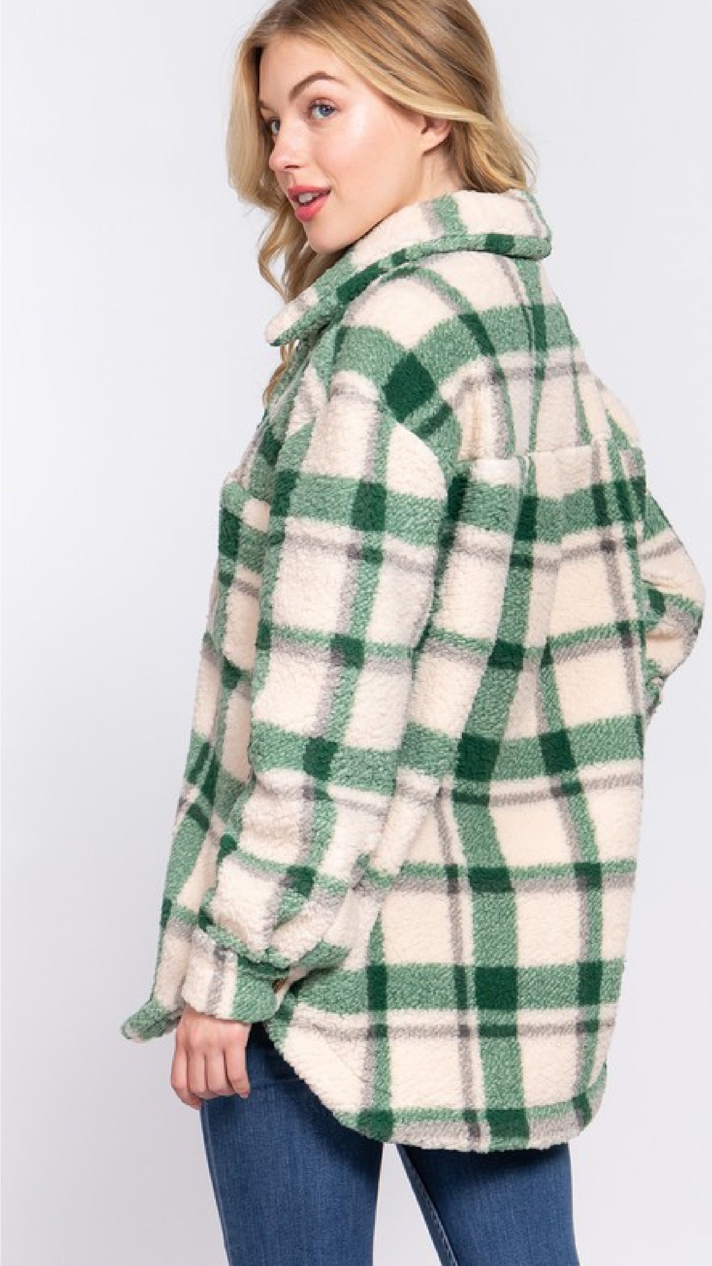 Evergreen Forest Shacket - Piper and Hollow Boutique