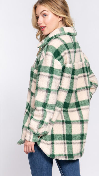 Evergreen Forest Shacket - Piper and Hollow Boutique
