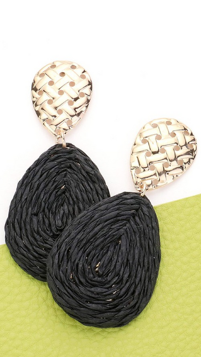 Make A Wish Earrings - Black - Piper and Hollow Boutique