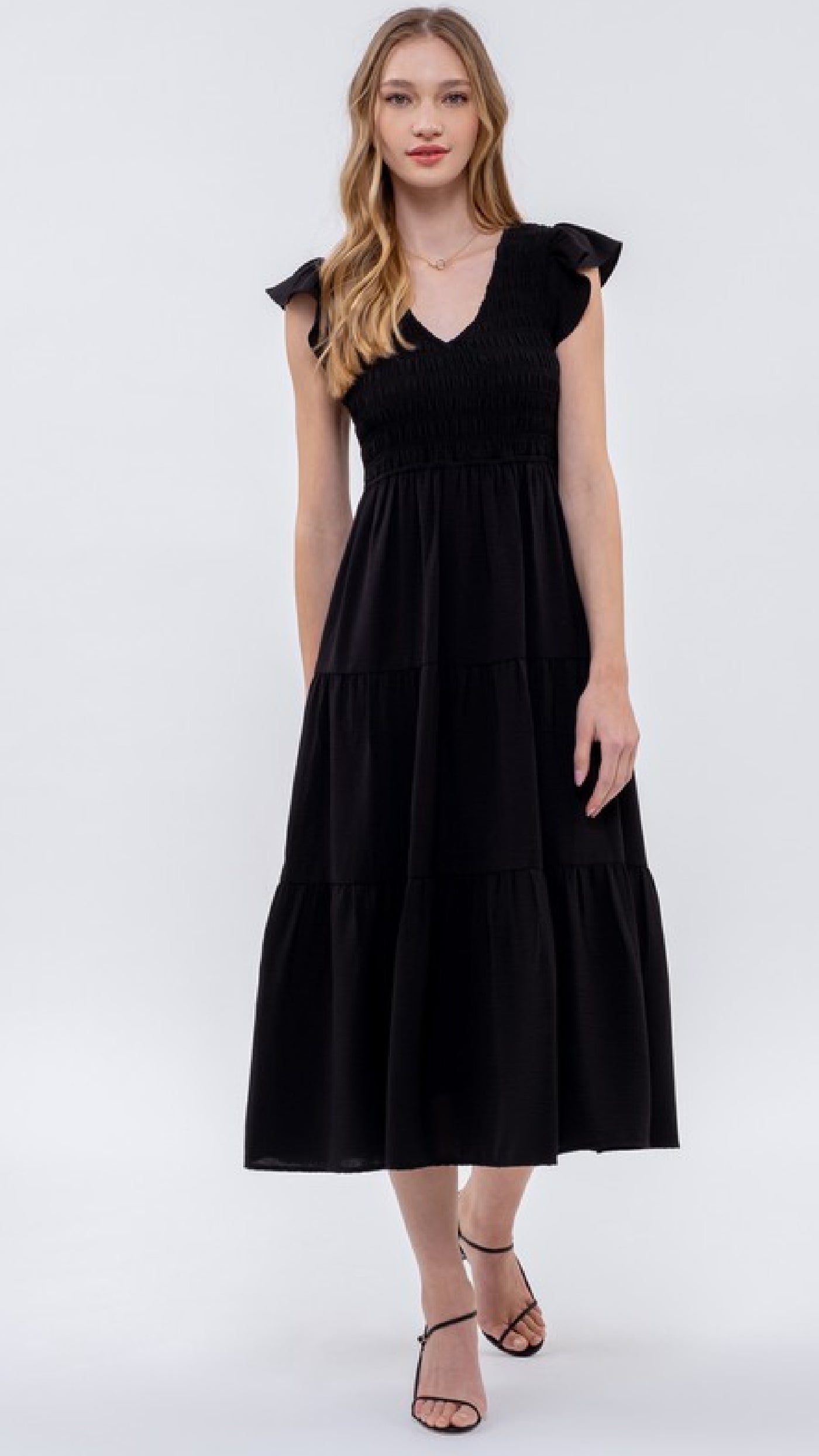 Without A Doubt Dress - Black - Piper and Hollow Boutique