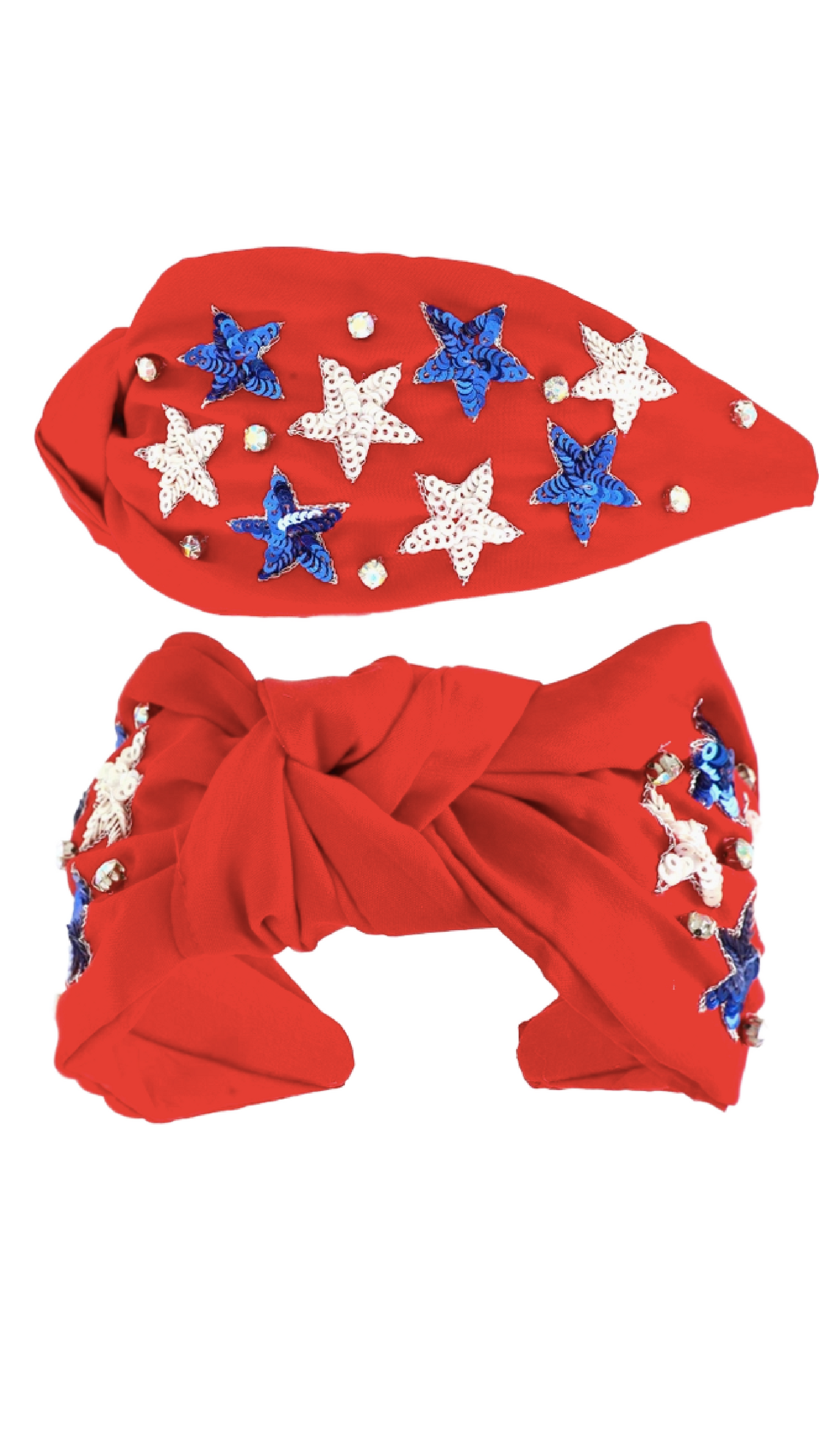 Patriot Headband - Red - Piper and Hollow Boutique