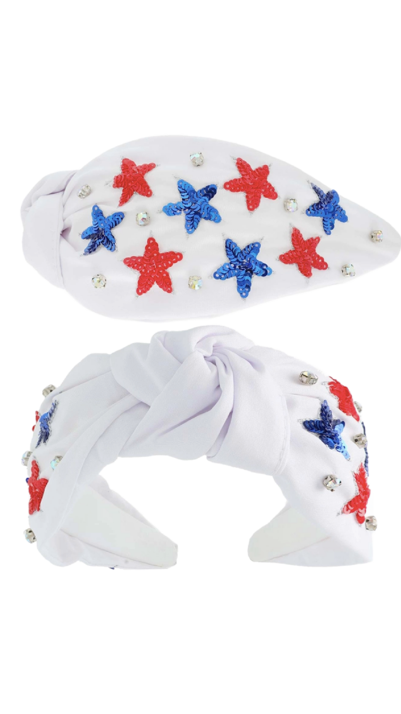 Patriot Headband - White - Piper and Hollow Boutique