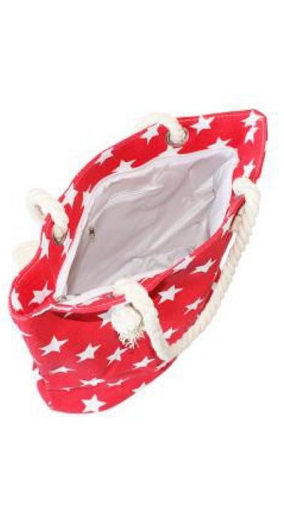 Patriotic Star Bag - Red - Piper and Hollow Boutique