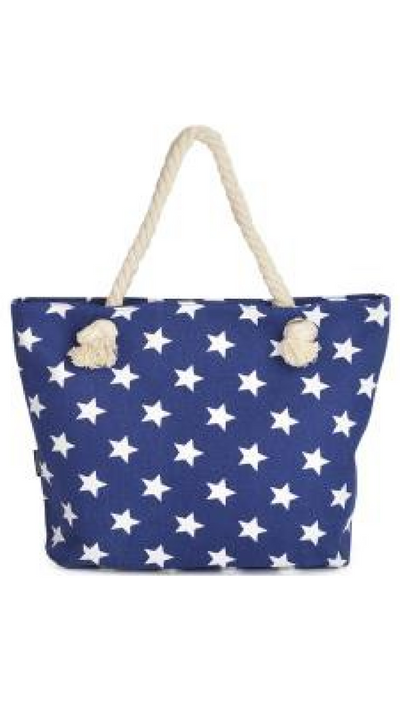 Patriotic Star Bag - Navy - Piper and Hollow Boutique