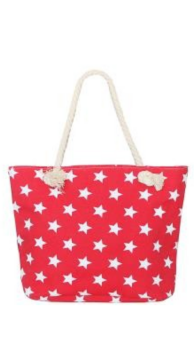 Patriotic Star Bag - Red - Piper and Hollow Boutique