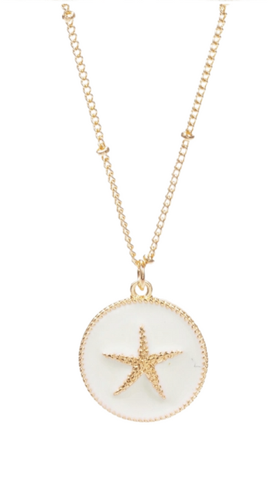 Sand Dollar Necklace - Piper and Hollow Boutique