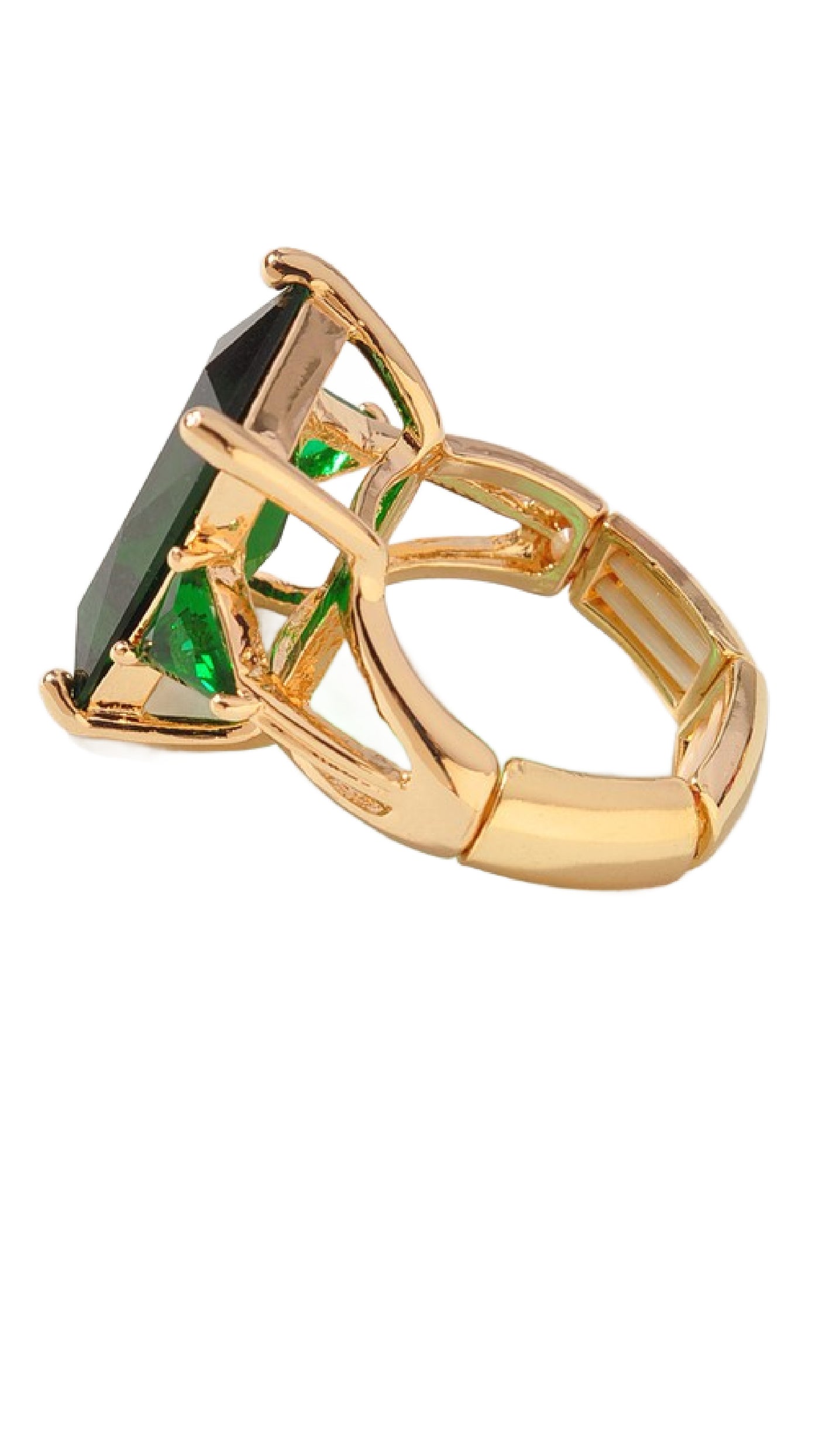 Clearly A Princess Ring - Emerald - Piper and Hollow Boutique