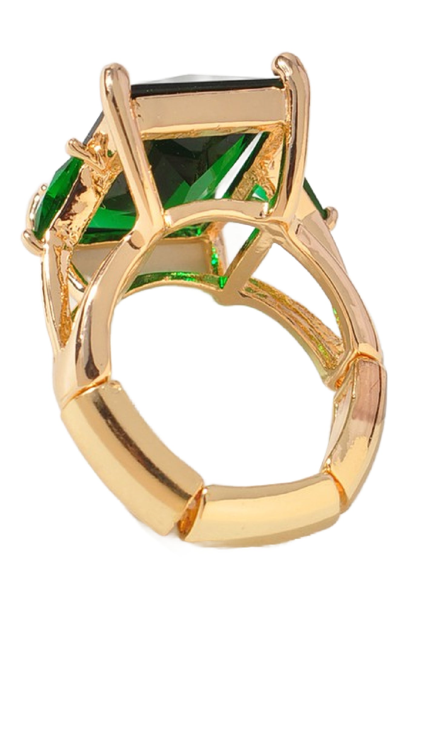 Clearly A Princess Ring - Emerald - Piper and Hollow Boutique