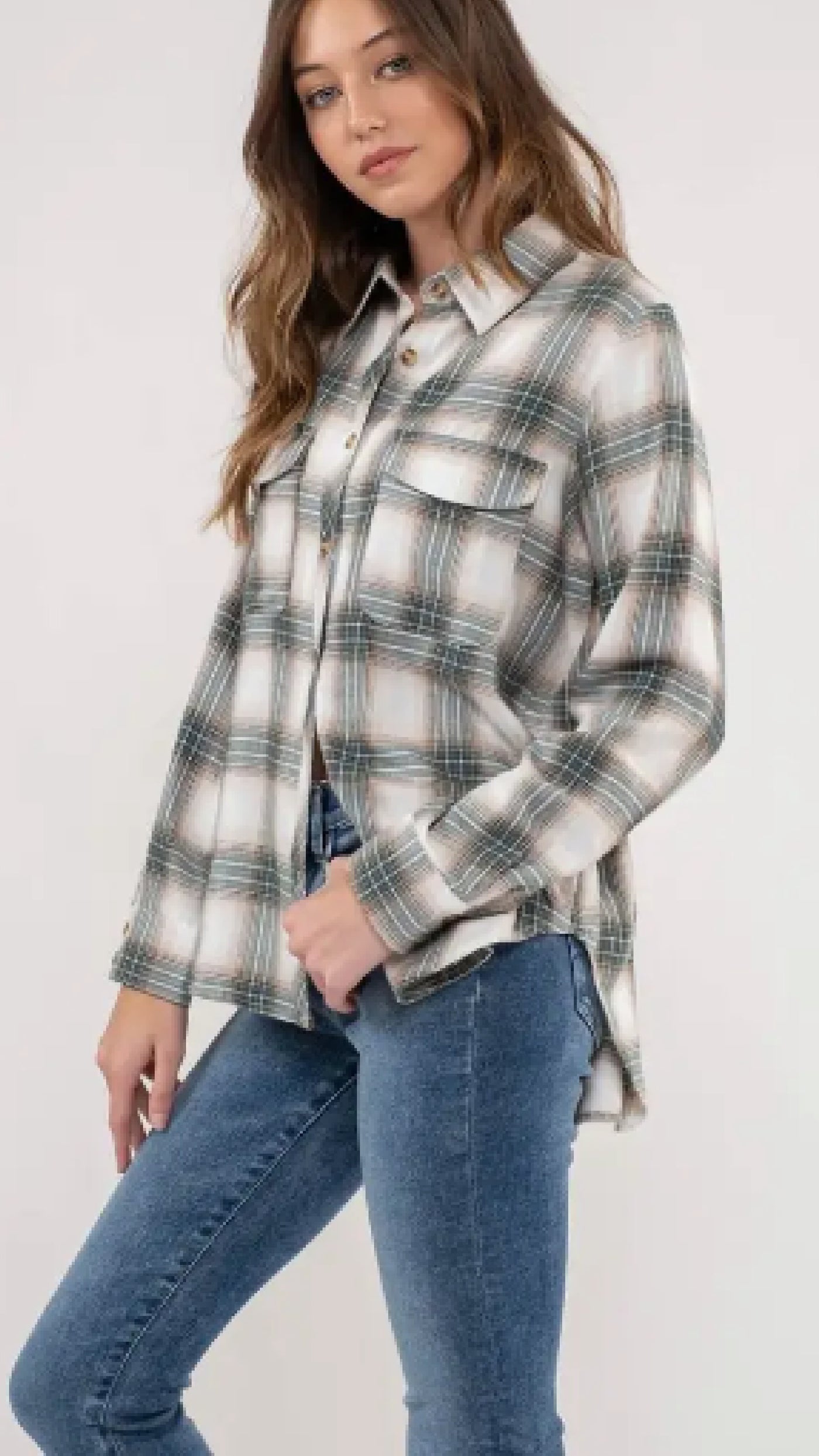 All In The Details Plaid Top - Piper and Hollow Boutique