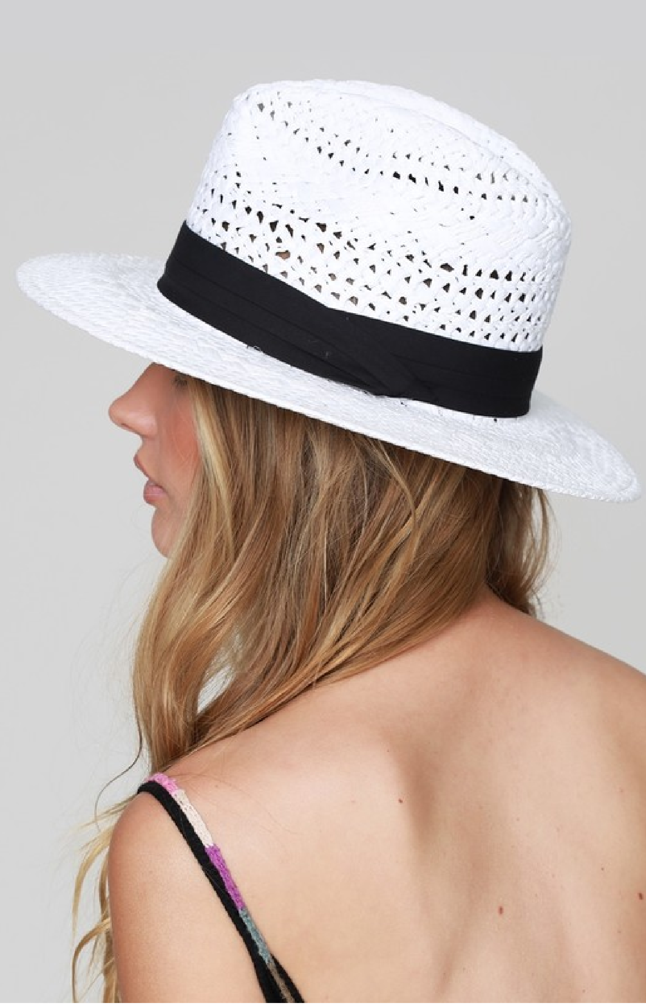 Hot Afternoon Hat - White - Piper and Hollow Boutique