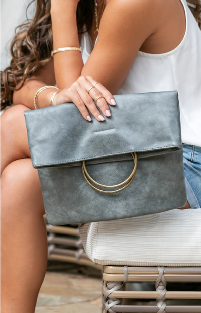 Running Errands Purse - Gray - Piper and Hollow Boutique