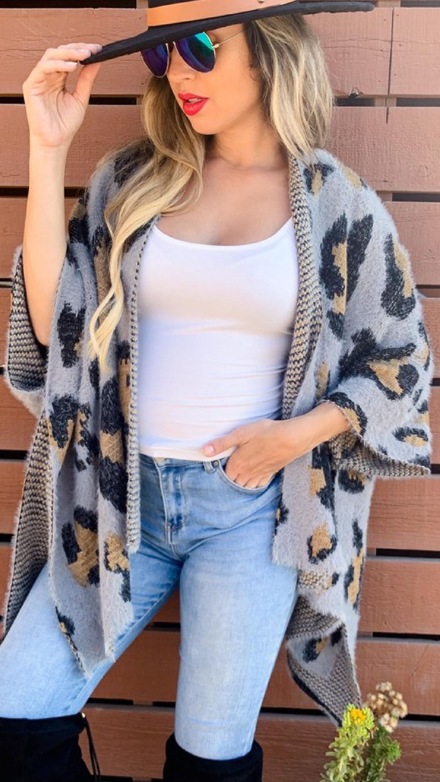 All I Really Wanted Poncho Sweater - Piper and Hollow Boutique