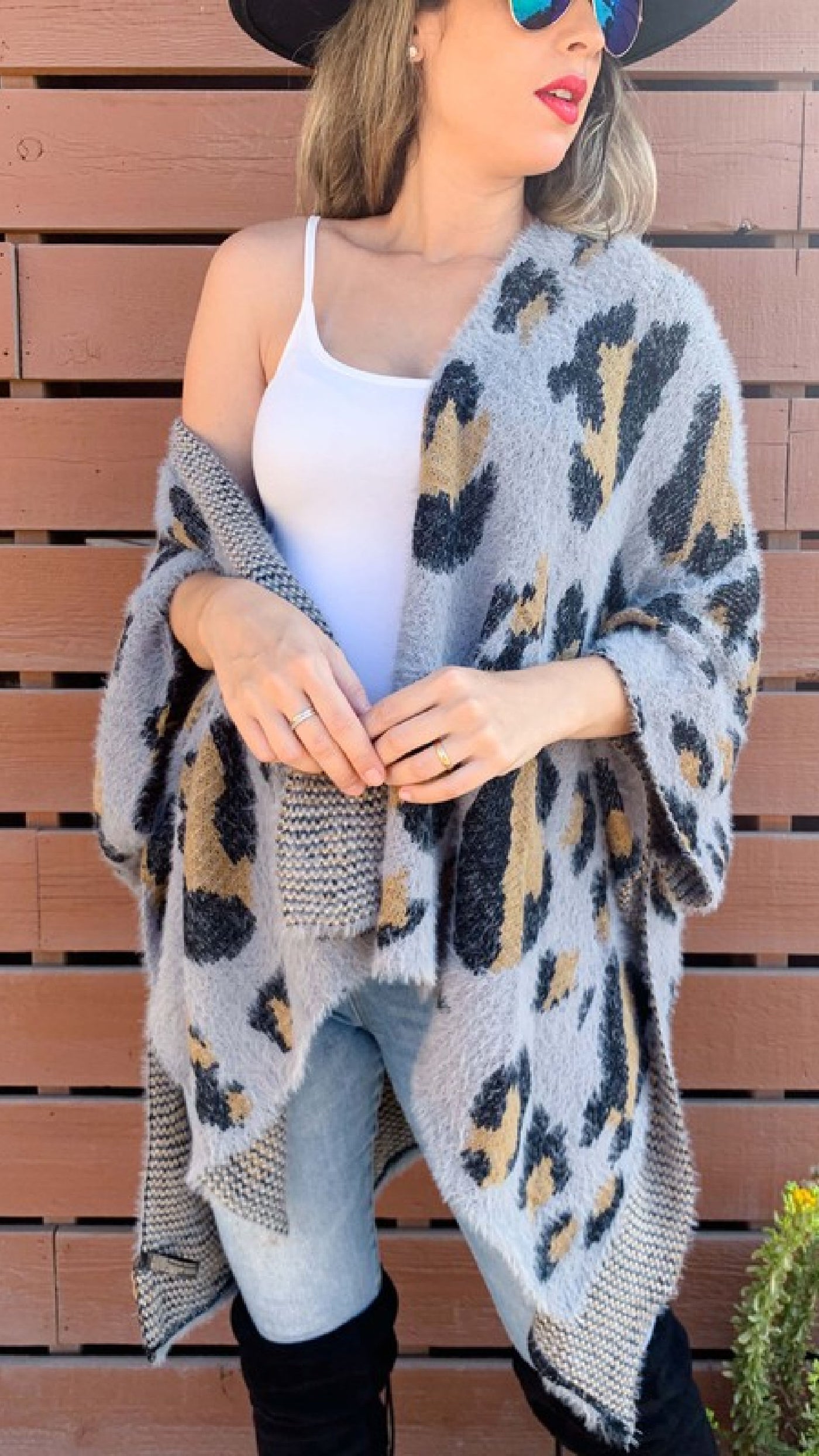 All I Really Wanted Poncho Sweater - Piper and Hollow Boutique