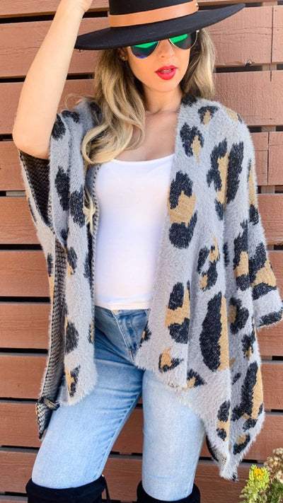 All I Really Wanted Poncho Sweater - Piper and Hollow Boutique