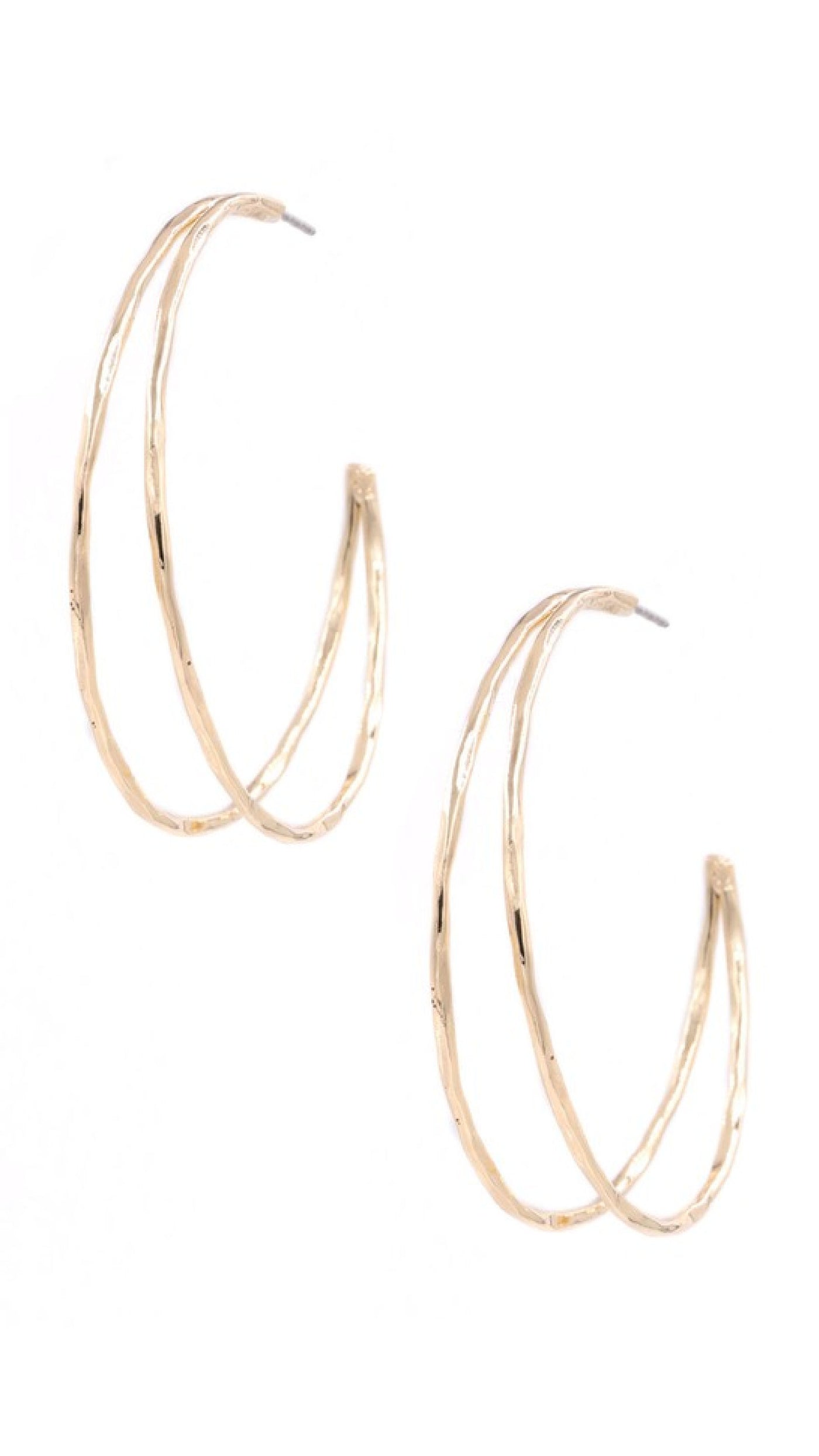 My Way Earrings - Gold - Piper and Hollow Boutique