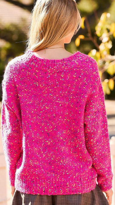 This Is On Me Sweater Pink - Piper and Hollow Boutique