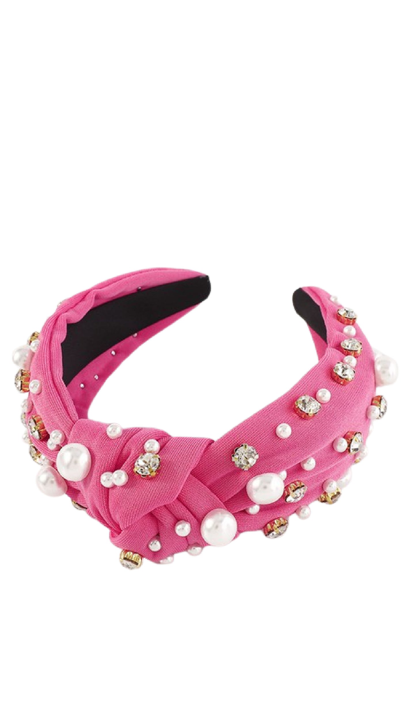 Top Knot Headband - Pink - Piper and Hollow Boutique